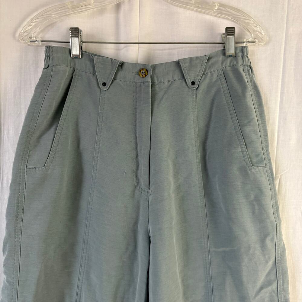 Jamie Sadock Light Blue Vintage Golf Pants Size 10 - Picture 2 of 6